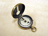 Late 19th Century Francis Barker Verners  Mk III Style marching compass